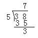 二年级学习：有余数除法8