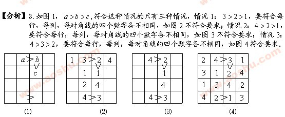 第8届小学希望杯四年级第二试模拟试题答案5