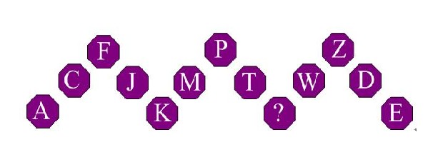 趣填字母（聪明人都在做的思维游戏5）1