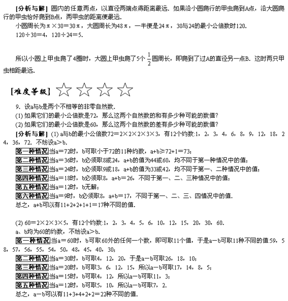 小学奥数专题训练――数论综合之一4