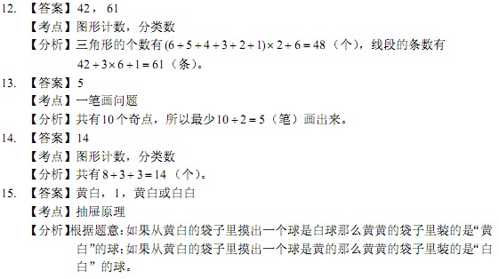 第八届春蕾杯小学数学二年级决赛试题及答案5