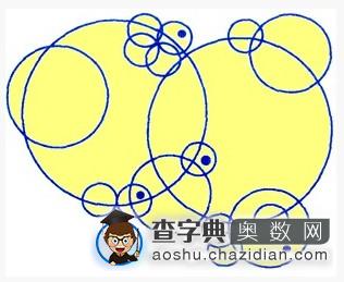 一年级奥数题及答案：多少个圆1