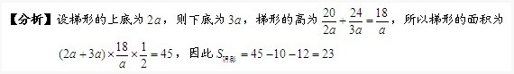 六年级奥数题及答案：总面积2