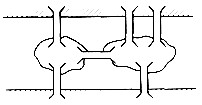 三年级奥数(一笔画)每日一题及答案：两个小岛1