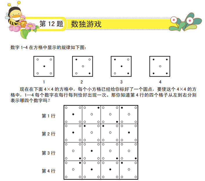 2016沈阳数学花园探秘考点分析：变形数独2
